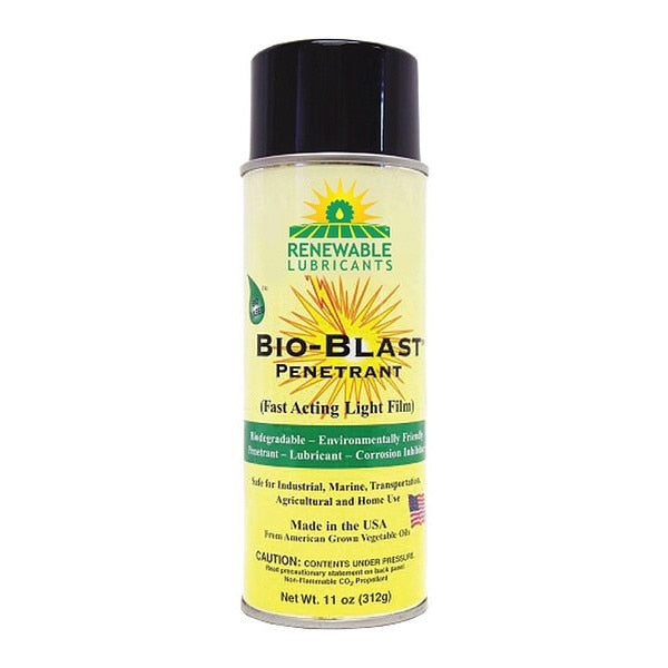 Biodegradable Lubricant, Aerosol, 11 Oz.