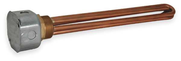 Screw Plug Immersion Heater, 92 sq. in.