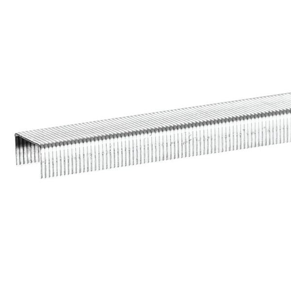 Staples, Standard, 1/4 In Leg, PK5000, Color: Silver