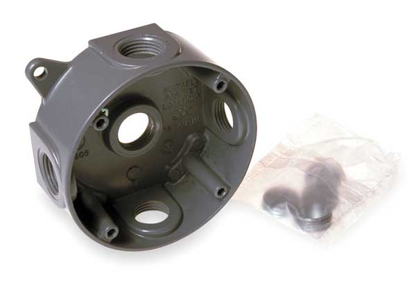 Weatherproof, 5Inlet, 16 cu. in