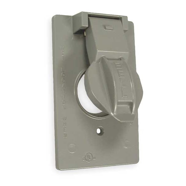 1 -Gang Vertical Weatherproof Cover, 2.813