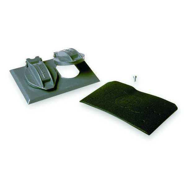 1 -Gang Horizontal Weatherproof Cover, 4.563