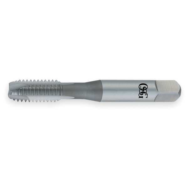 Spiral Point Tap, M3-0.5, Plug, Metric Coarse, 2 Flutes, Oxide