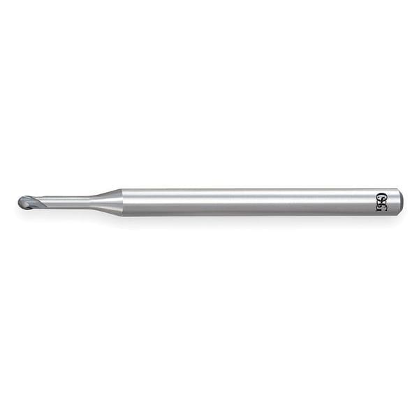 End Mill, Carbide, WXL, 3.0mm, 2 FL, Ball End