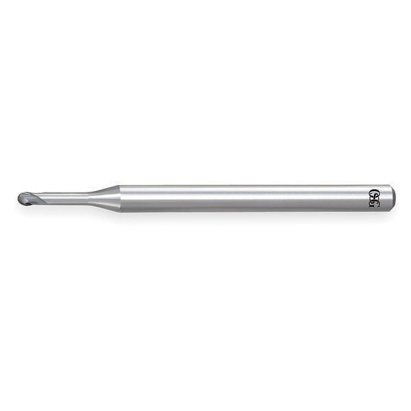 End Mill, Carbide, WXL, 3.0mm, 2 FL, Ball End
