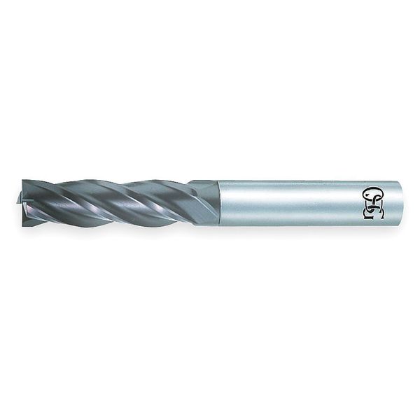 End Mill, Stub, Carbide, 1/16, 4 FL, Sq End