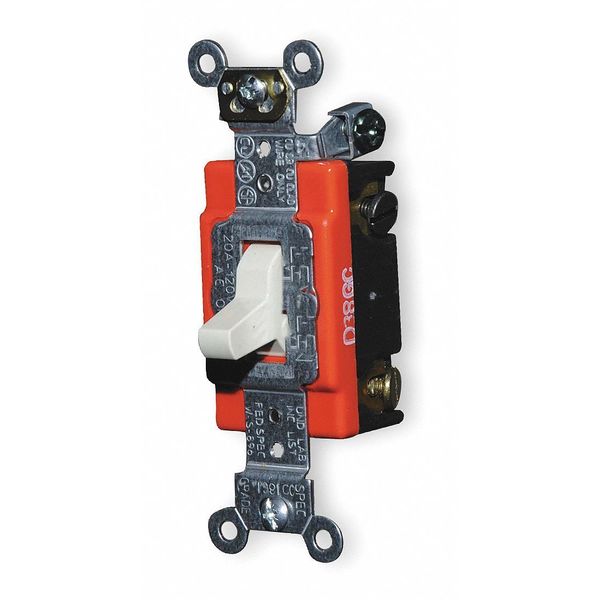 Toggle Switch 20A 120 277V 4Way Tgle Sw Ivory