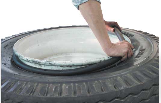 Bead Ster, Rbr, 1Pc, Trk Tires W 19.5In Rim