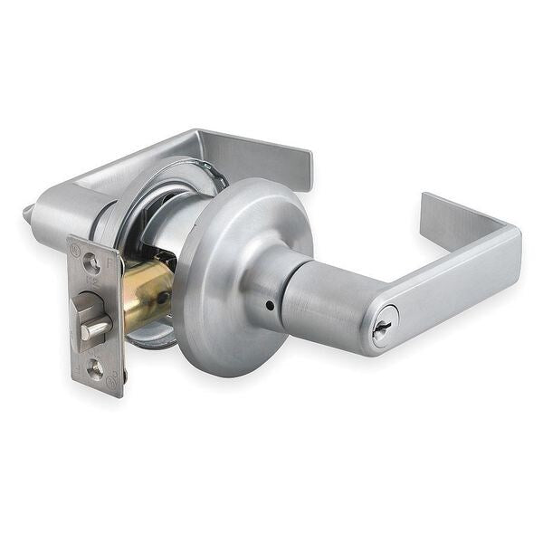 Lever Lockset, Mechanical, Entrance, Grd. 2