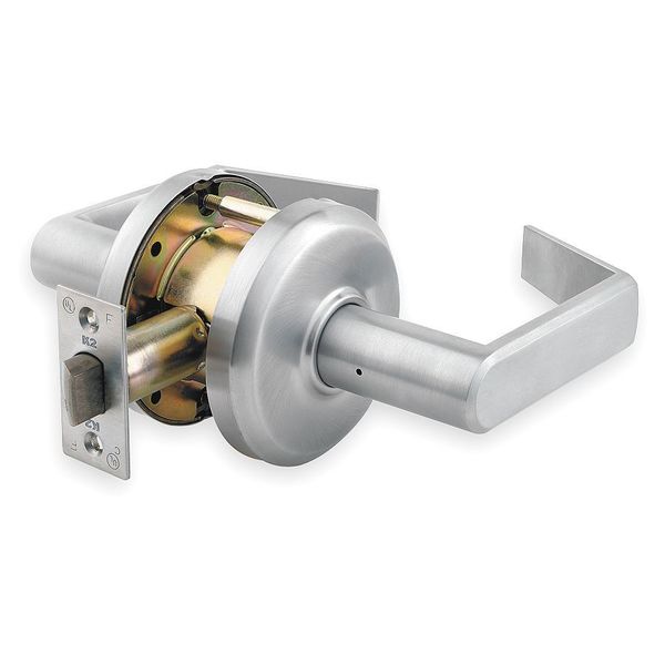 Lever Lockset, Mechanical, Passage, Grd. 2