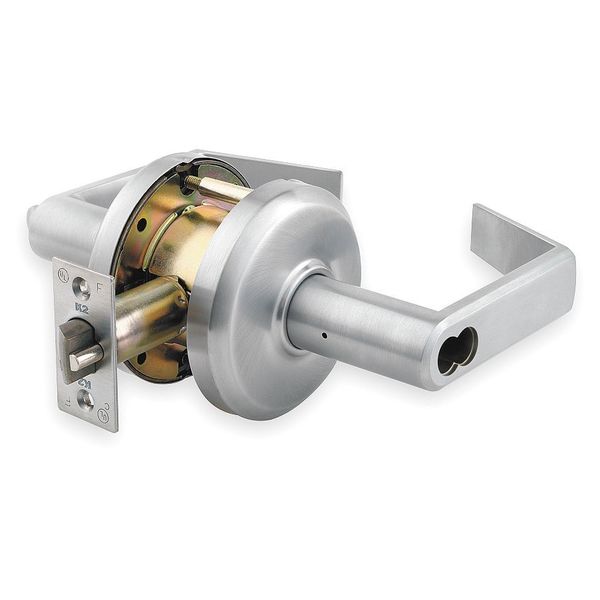 Lever Lockset, Mechanical, Entrance, Grd. 2