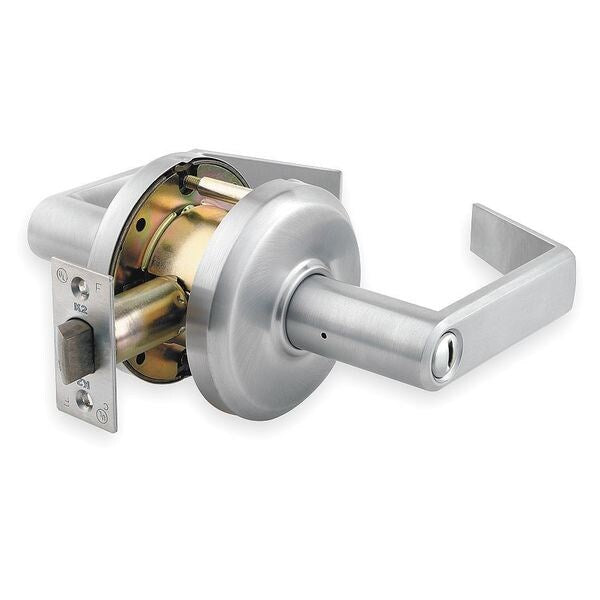 Lever Lockset, Mechanical, Privacy, Grade 2