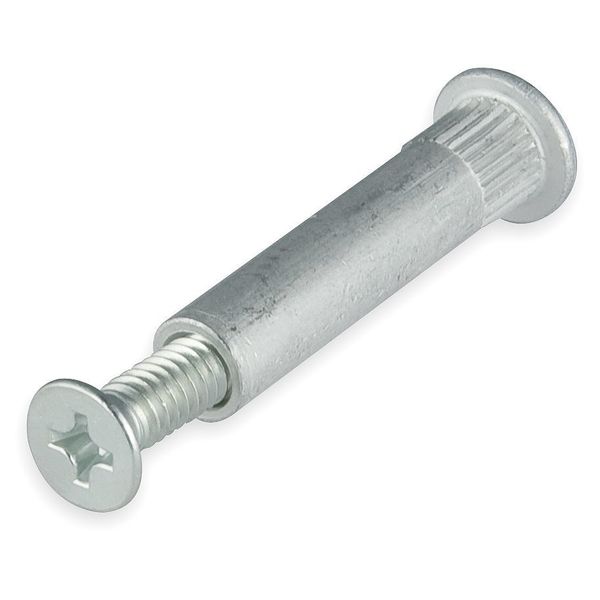 Door Closer Sex Nuts, Aluminum, PK4