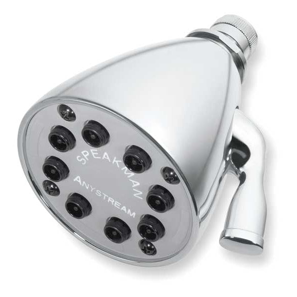 wall, Shower Head, Polished Chrome, Wall