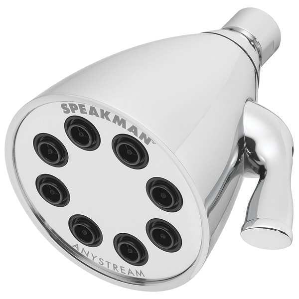 wall, Shower Head, Polished Chrome, Wall