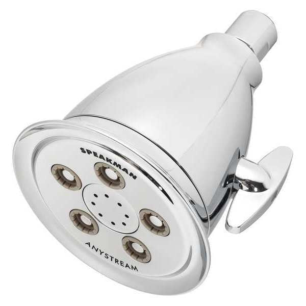 wall, Shower Head, Polished Chrome, Wall