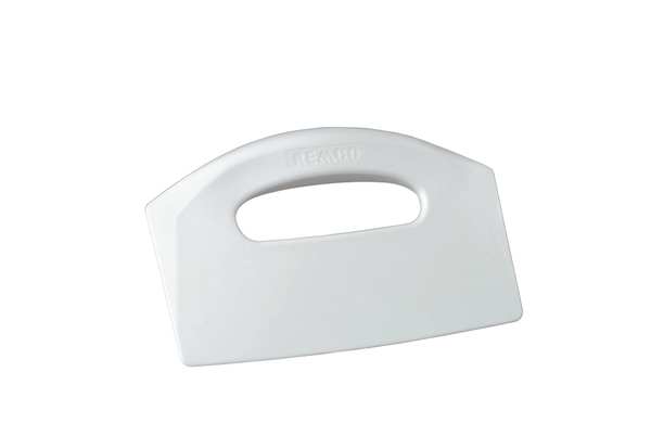 Bench Scraper, Poly, Green, 8 1/2 x 5 In