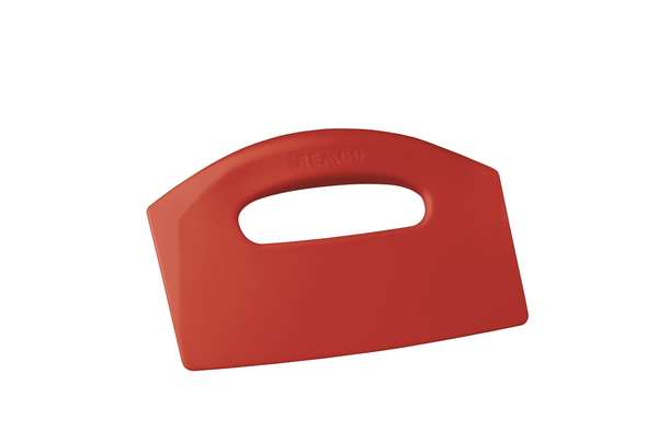 Bench Scraper, Poly, Blue, 8 1/2 x 5 In