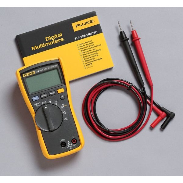 Digital Multimeter, 600 Max. AC Volts, 600 Max. DC Volts, 10 Max. AC Amps, 10 Max. DC Amps