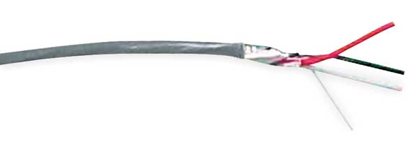 Comm Cable, Shielded, 24/3, 1000 Ft.