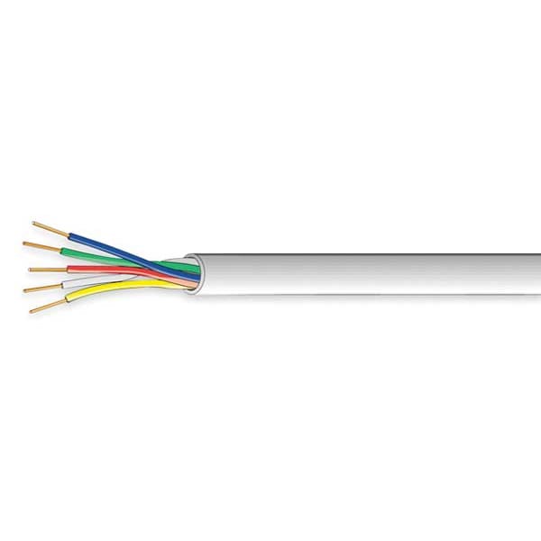 Comm Cable, Unshielded, 18/5,500 Ft.