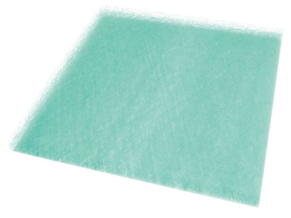 Air Filter Pad, Nominal Filter Size 20 in x 20 in x 2 in, Green/White, Fiberglass, 50 Pack