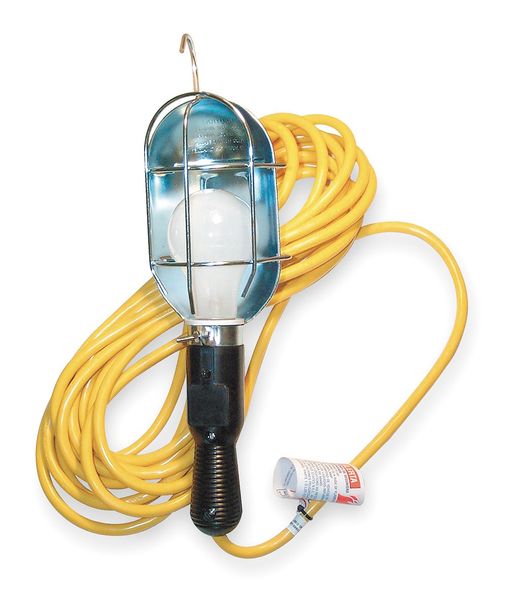 LUMAPRO Incandescent Black Hand Lamp