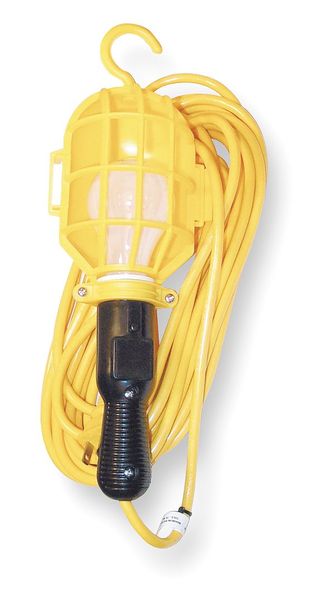 LUMAPRO Incandescent Black Hand Lamp