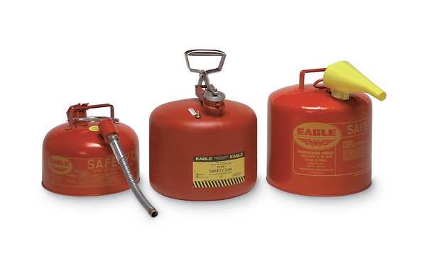5 gal. Red Galvanized steel Type I Safety Can for Flammables