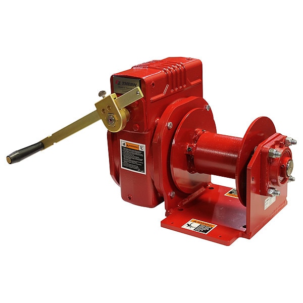 Hand Winch, 17-1/4 in Overall W
