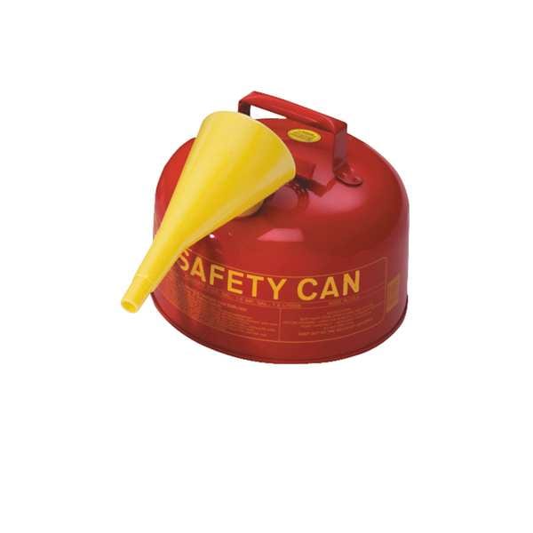 2 gal. Red Galvanized steel Type I Safety Can for Flammables