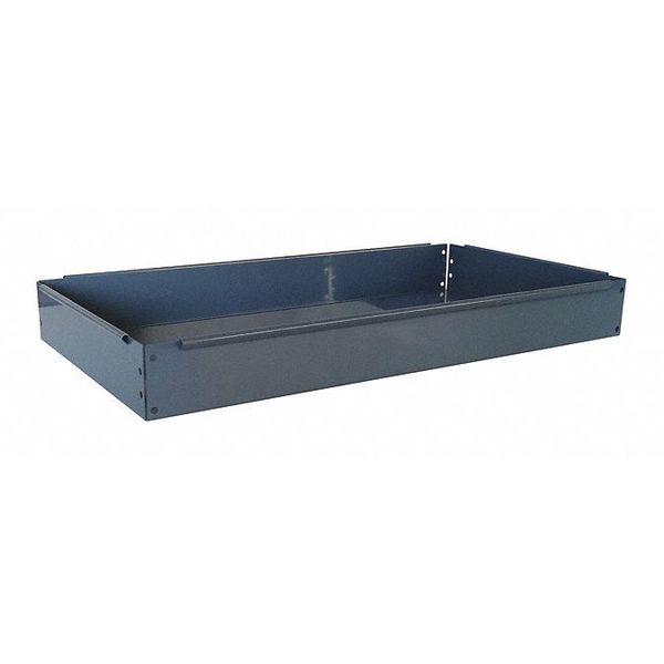 Service Cart Tray, 800 lb., Gray, Steel