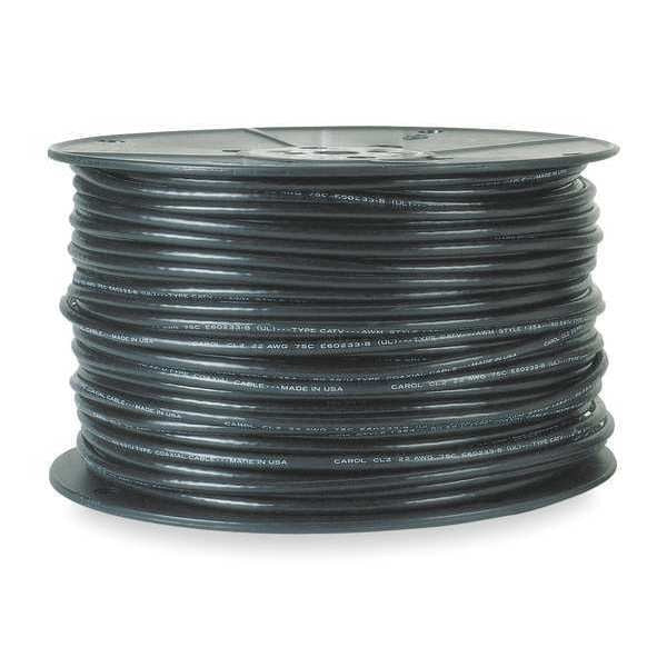 18 AWG 2 Conductor Stranded Multi-Conductor Cable BK