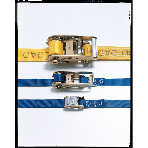 Tie Down Strap, Ratchet, Poly, 15 ft.
