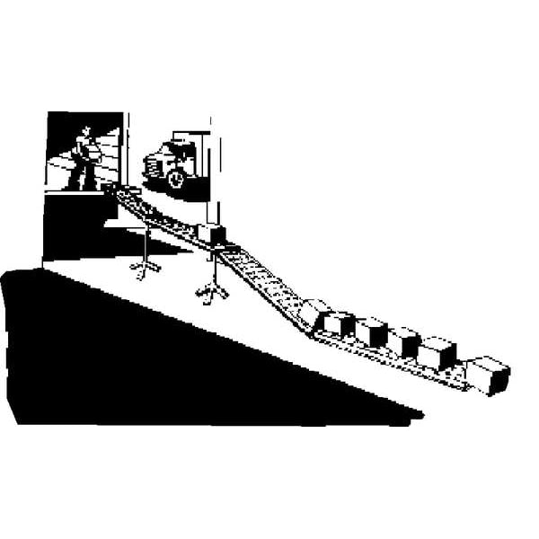 Skatewheel Conveyor, 5ft L, 18in. W