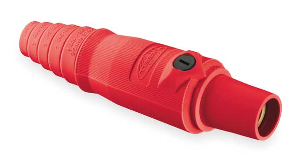 Connector, Double Set, RedFemale, 300AC/DC