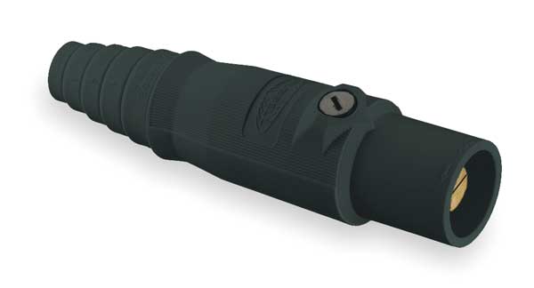 Connector, Double Set, Blk, Taper Nose, Male