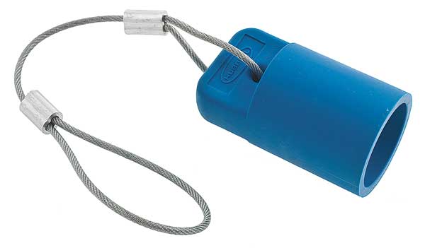 Cap, Blue, 300/400A Female Single Pole