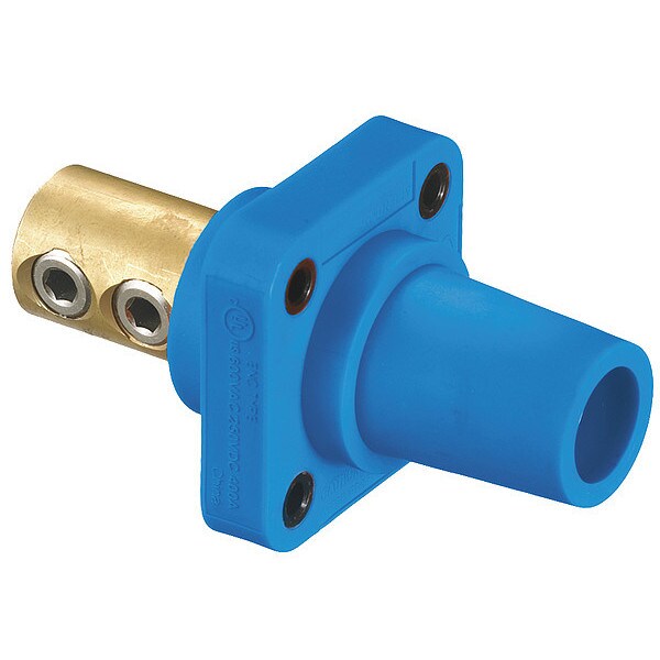 Receptacle, Female, Blu, 4-4/0,400AC/DC