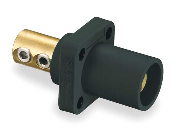 Receptacle, Double Set ScrewBlack