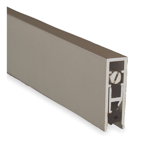 Automatic Door Bottom, 3/8x36 In, Aluminum