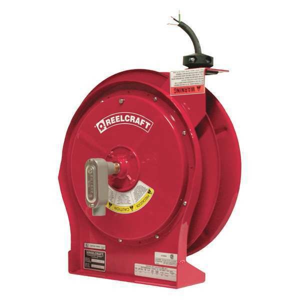 50 ft. 12/3 Extension Cord Reel 20.0 A Amps 0 Outlets