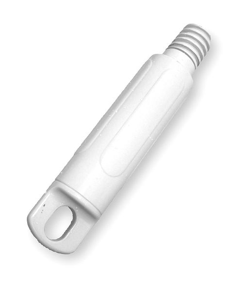 Color Coded Handle, Plastic, White, 7 in.