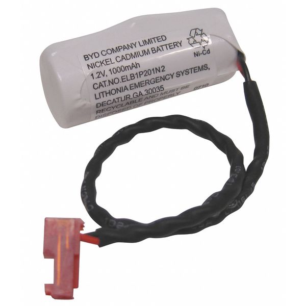 Battery, Nickel Cadmium, 1.2V, 1.2Ah