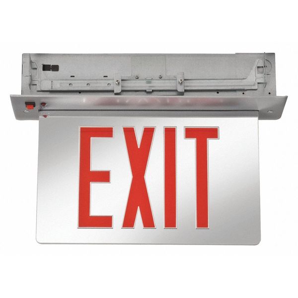 Edg-Lt ExtSgn, Alum, Silv, 17 3/8in, 3W