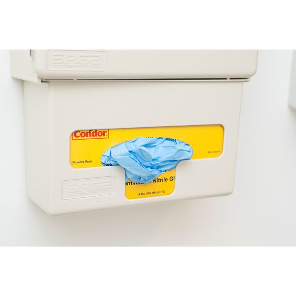 Disposable Gloves, Nitrile, Powder Free, Blue, 2XL, 100 PK