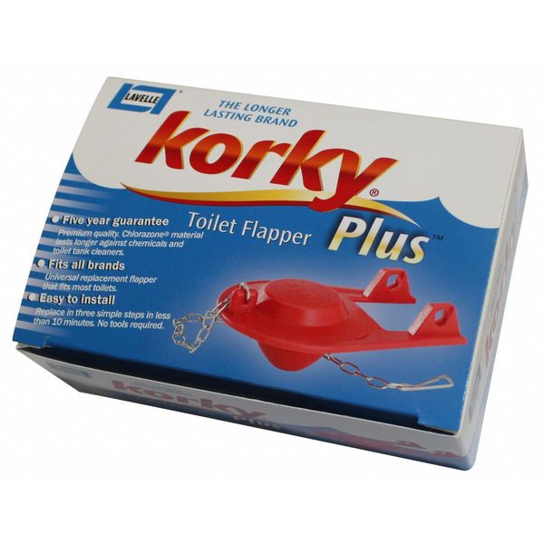 Toilet Flapper, Red