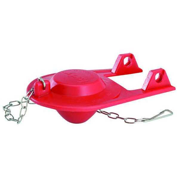 Toilet Flapper, Red