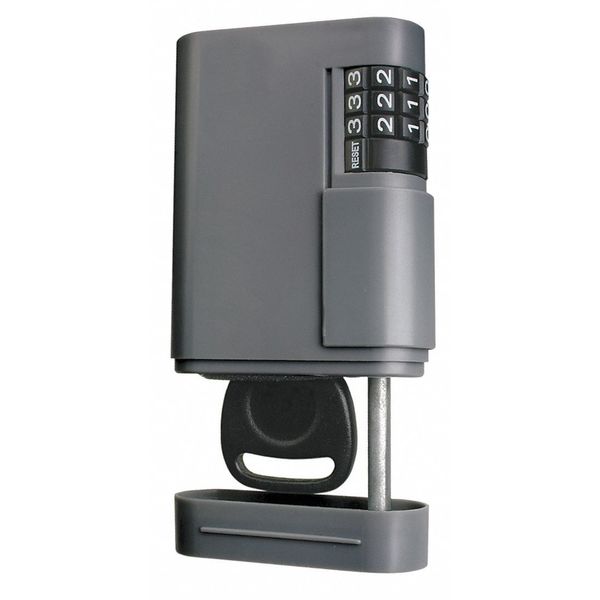 Lock Box, Magnetic Surface Mount, 1 Key