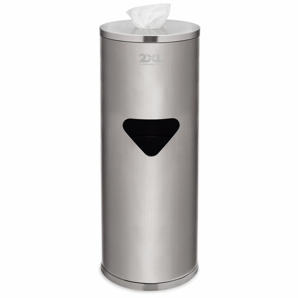 Wet Wipe Dispenser, Floor, Stainless Steel